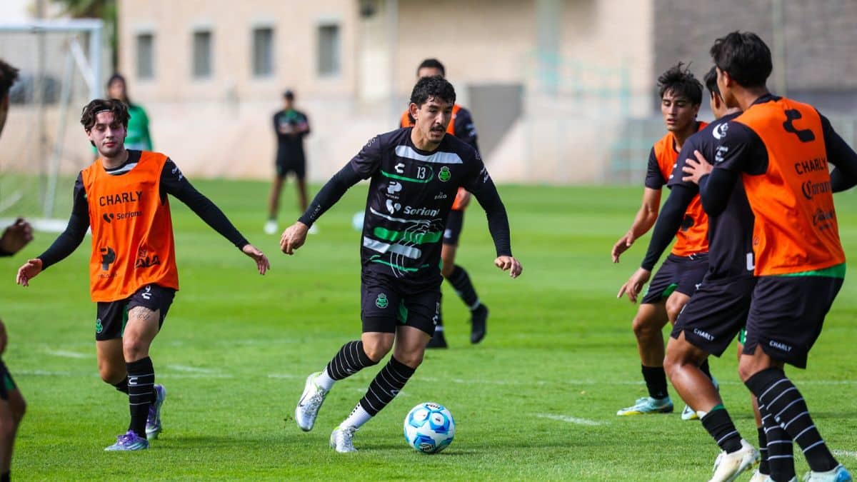Santos Laguna con la meta clara de llegar al Play In